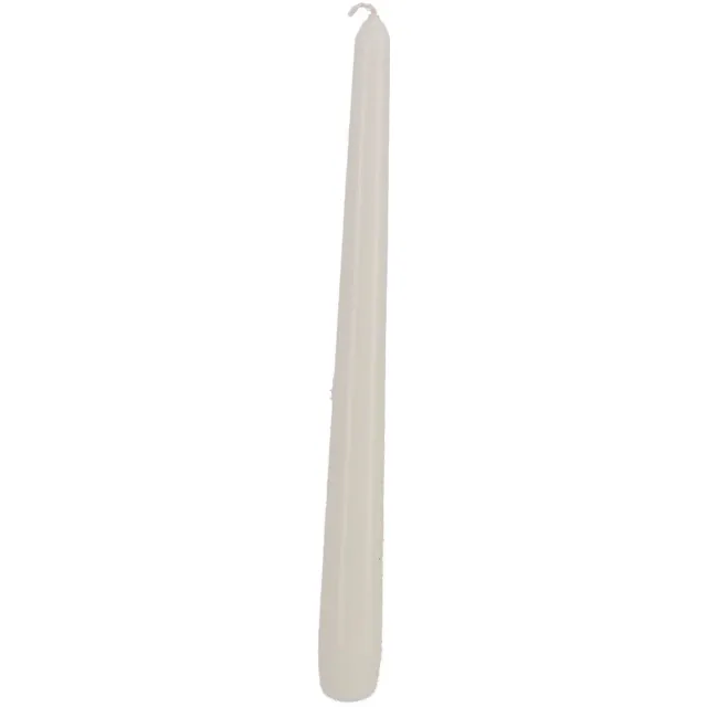 Bolsius Gotische kaarsen - 245/24 - 4 stuks per verpakking - Cloudy White