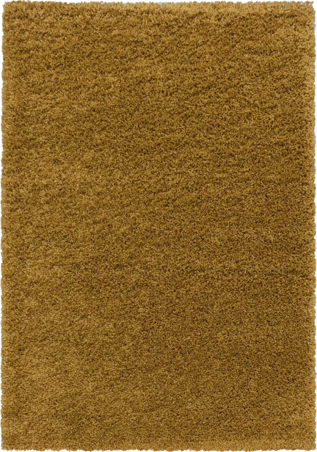 Muratap Monaco Soft Shaggy Hoogpolig Vloerkleed Goud- 160x230 CM