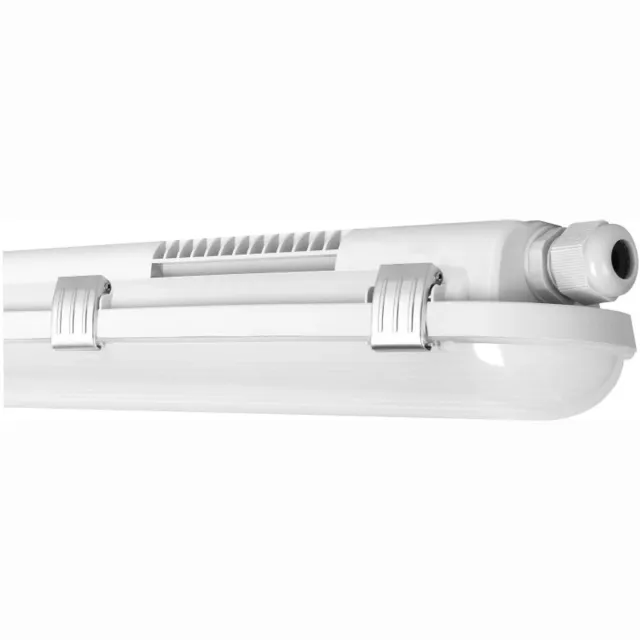 LEDVANCE LED Armatuur 1500mm | 58W 4000K 8000lm 840 | IP65 Nood Grijs