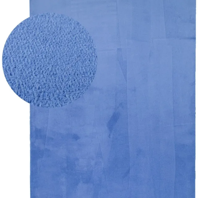 NATURL. Wasbaar vloerkleed - Vivid Blauw