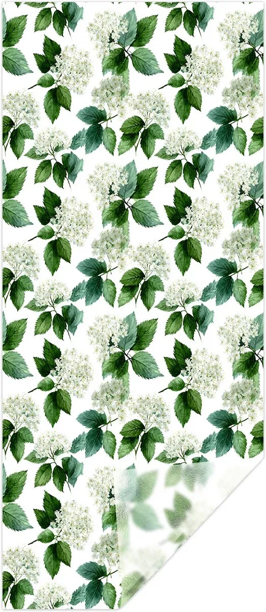 Trywise 1 Stuk - Raamfolie - Statische Raamfolie - Anti Inkijk Raamfolie - Matglas Privacyfolie - Raamfolie Zonder Lijm met Waterrimpel Relieef - Badkamer - 43 x 100 cm - SBW44