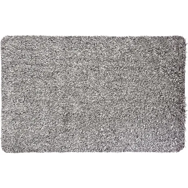 5Five Deurmat - grijs - absorberend - droogloopmat - 70 x 45 cm