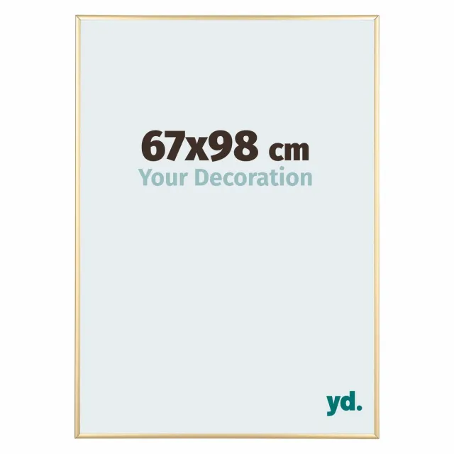 yd. Your Decoration - Fotolijst 67x98 cm - Aluminium - Goud - Kent