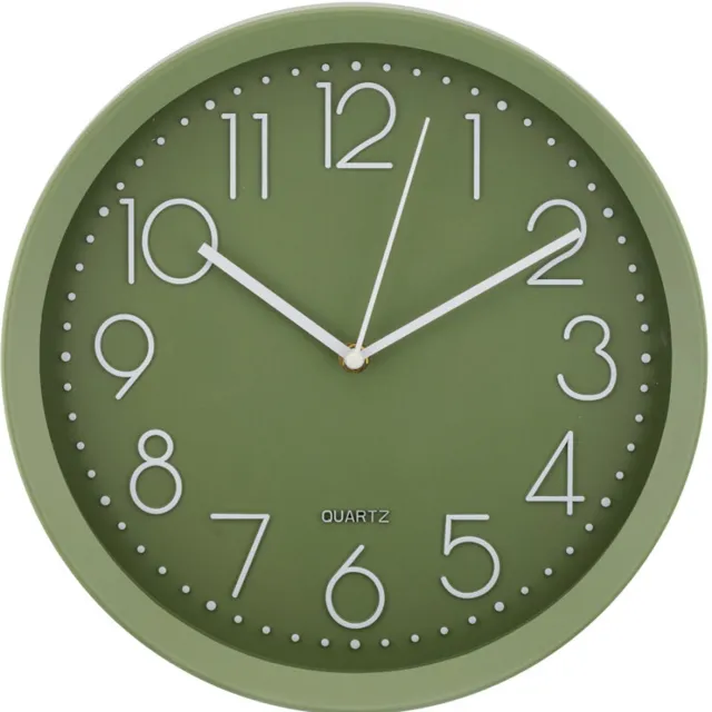 homebound by ky Wandklok Viva groen 30cm