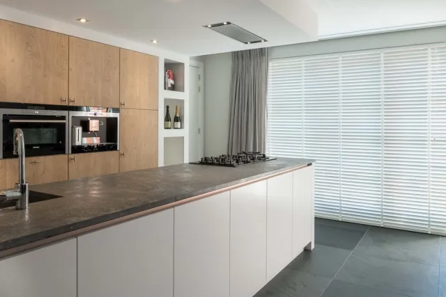 Dutchblinds Houten Jaloezieën - 50mm - Wit - 280 x 175 cm - Breedtematen van 40 t/m 300 cm