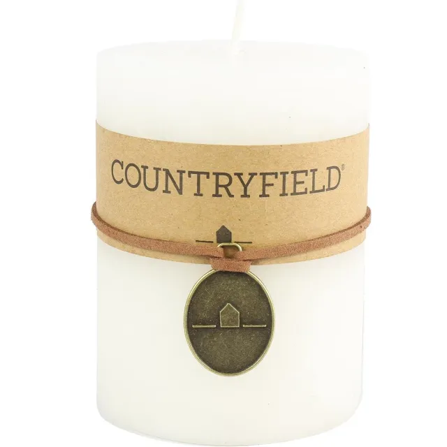 Countryfield Stompkaars Wit Ø7 cm | Hoogte 7,2 cm