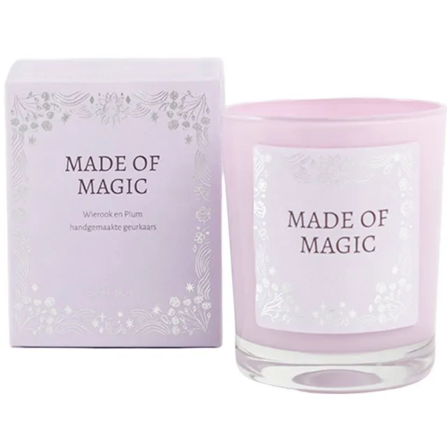 Sissy-Boy geurkaars 'Made of Magic' Paars