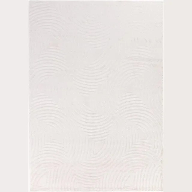 flycarpets Cara Modern Japandi Duna Vloerkleed - Creme - 280x370 cm