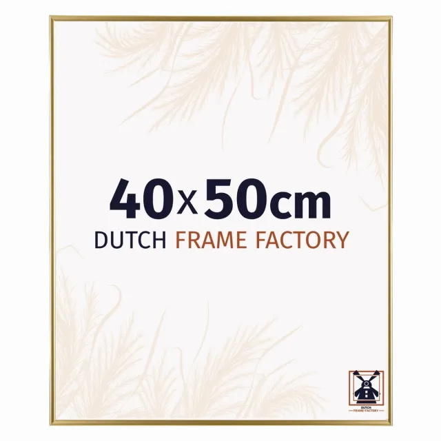 Dutch Frame Factory Fotolijst 40x50 cm - Kunststof - Goud - Easy