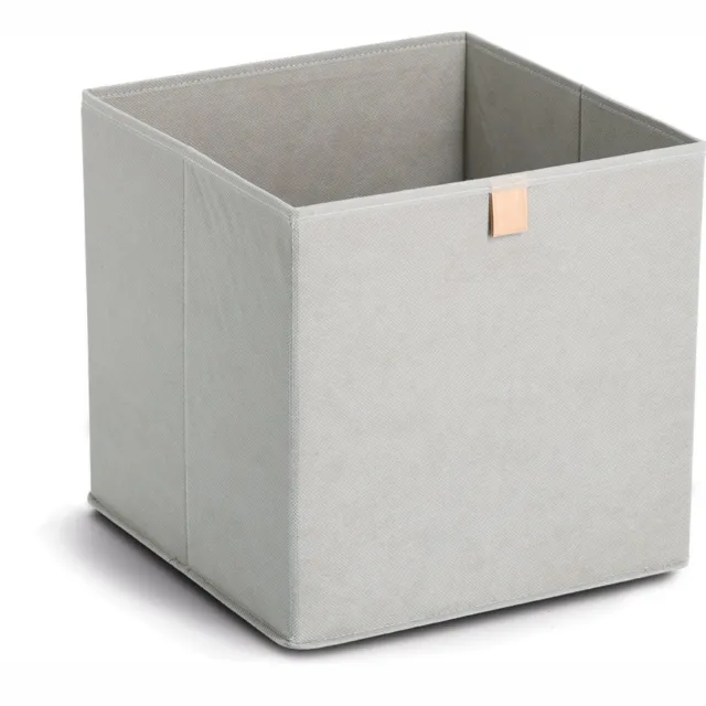 Zeller Opbergdoos STORAGE, 32 x 32 x 32 cm - grijs