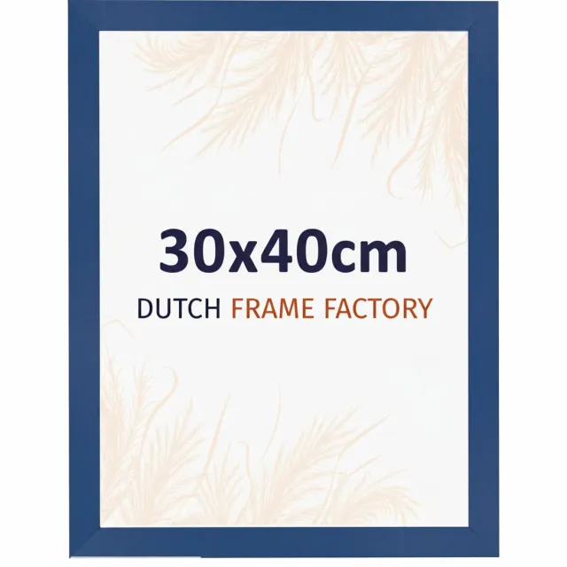 Dutch Frame Factory Fotolijst 30x40 cm - MDF - Donkerblauw - Benno