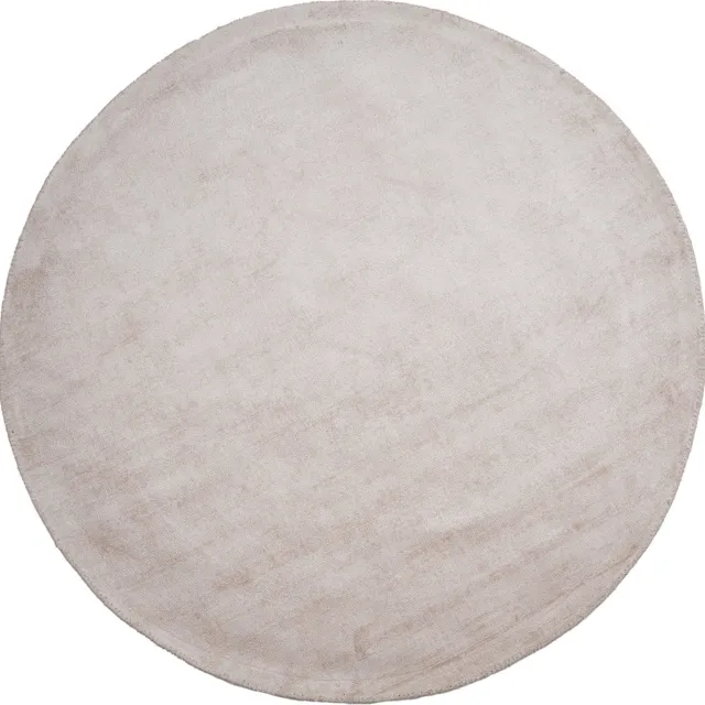 Dutch Lifestyle Milan Konig beige- Viscose- Vloerkleed - Beige Grijs