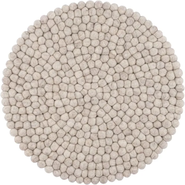 Myfelt Ronde stoelkussen Myfelt Béla Beige