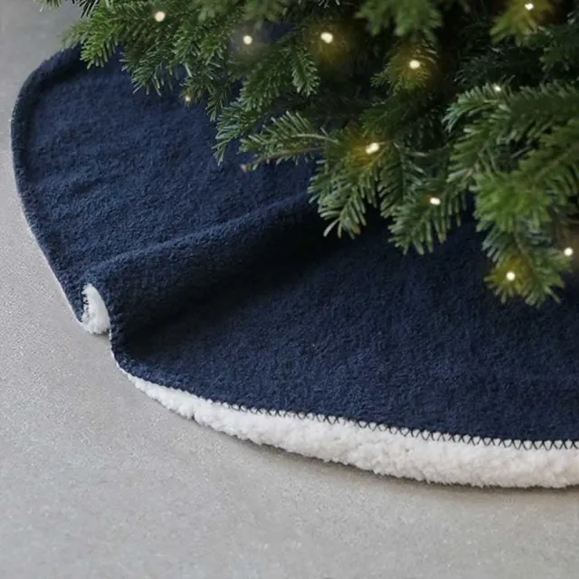 Unique Living Kerstboomrok Hanna Dark Blue Blauw