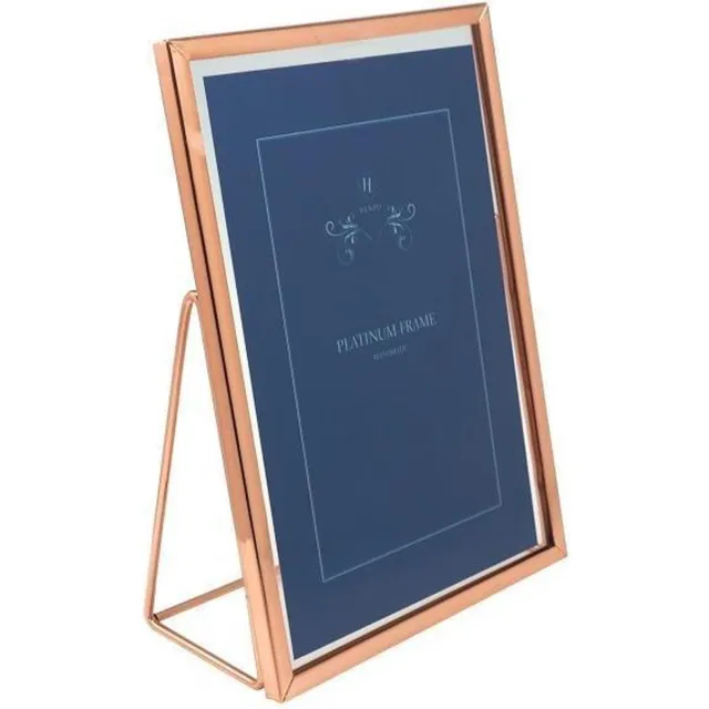 Henzo Fotolijst - Henzo - Platinum Triangle - Fotomaat 15x20 cm - Koper