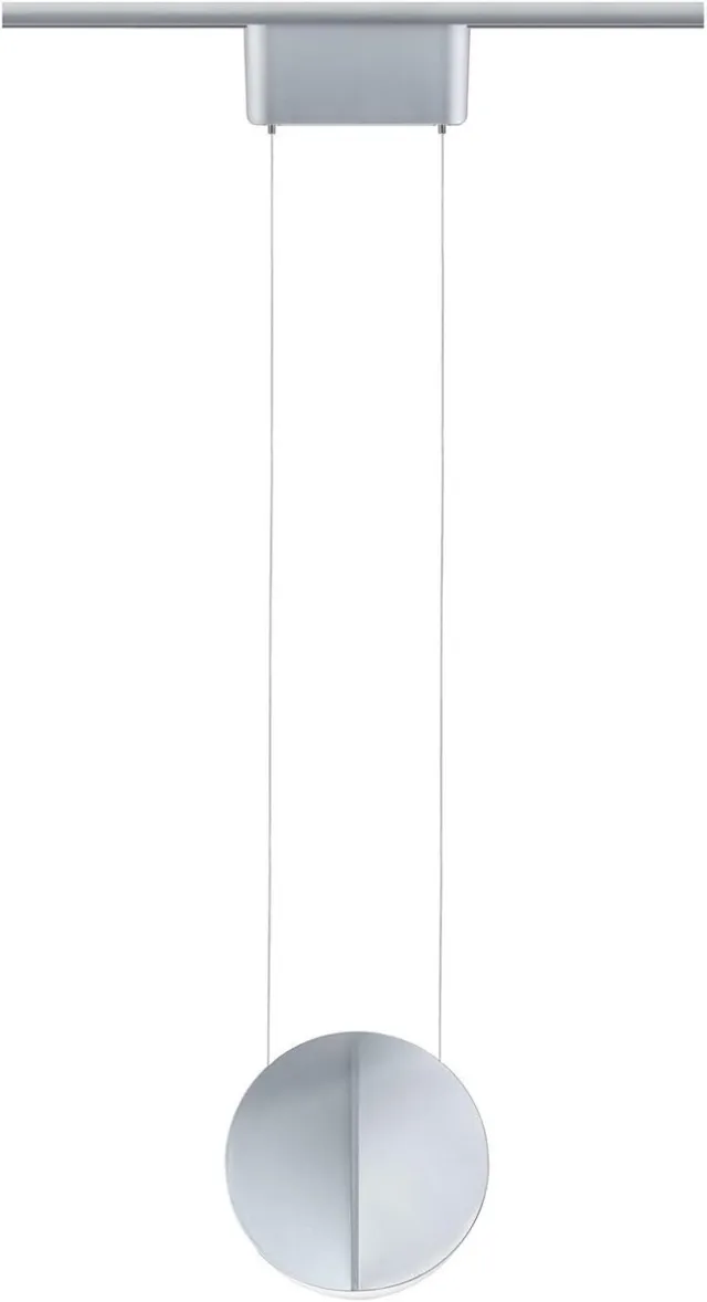Paulmann 175 Paulmann 94969 URail LED-hanglamp, 3-traps dimbaar, Alejandro, 800lm, 10W, 4000K, dimbaar, 230V, signaalwit, railsysteem