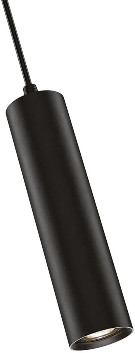 HOFTRONIC Taros - Hanglamp 220 mm - railspot - 1-fase - railverlichting - Zwart - 3 jaar garantie