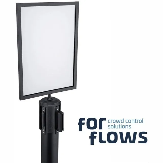 GJ Floors ForFlows Solid Posterframe | A4 Staand - Zwart