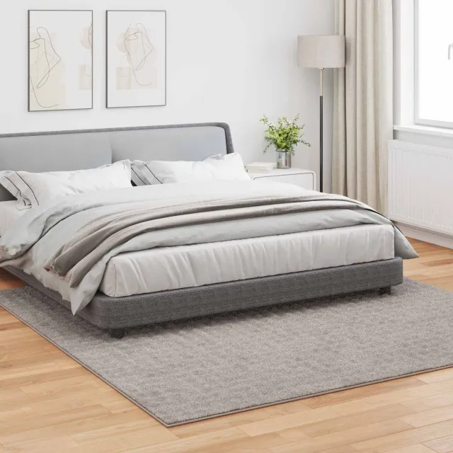 vidaXL Vloerkleden Vierkant SIROLO Zand Polyester, foto 4