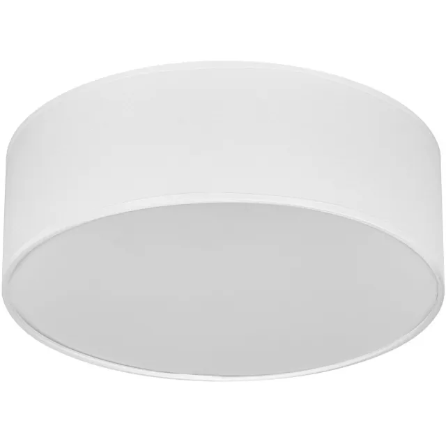 Osram ORBIS PARIS plafondlamp 300mm, wit, E27 fitting, kan worden uitgerust met slimme lamp, hoge kwaliteit, modern design, met stoffen kap, geschikt voor binnengebruik, rond, IP20