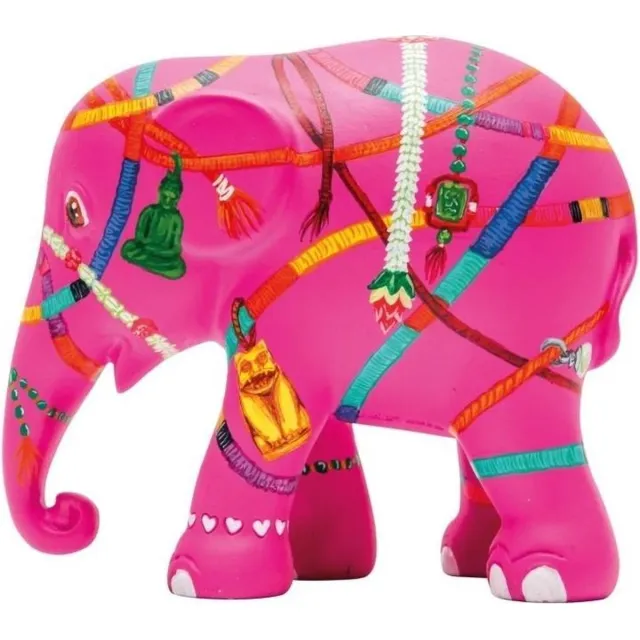 Elephant Parade Amulet 10 cm Handgemaakt Olifantenstandbeeld Multi