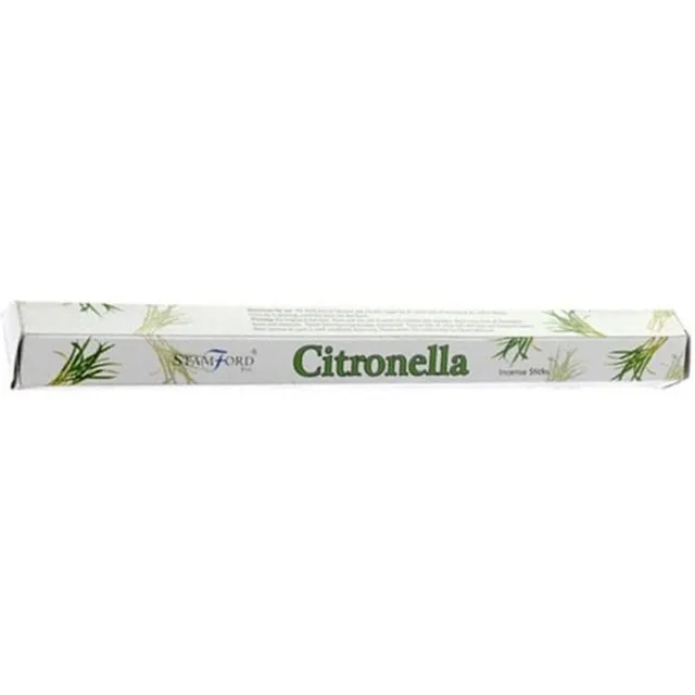 Stamford wierook citroen geur stokjes - 20x - citronella - citrus Multi