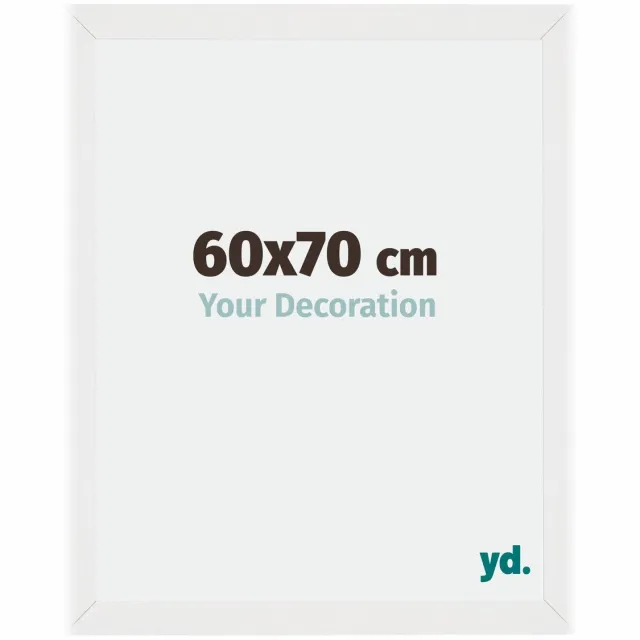 yd. Your Decoration - Fotolijst 60x70 cm - MDF - Wit Hoogglans - Mura