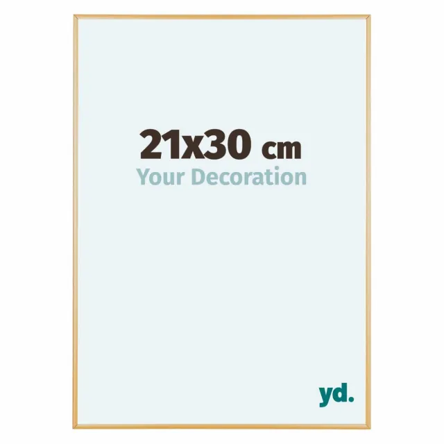 yd. Your Decoration - Fotolijst 21x30 cm - Aluminium - Goud Vintage - Kent