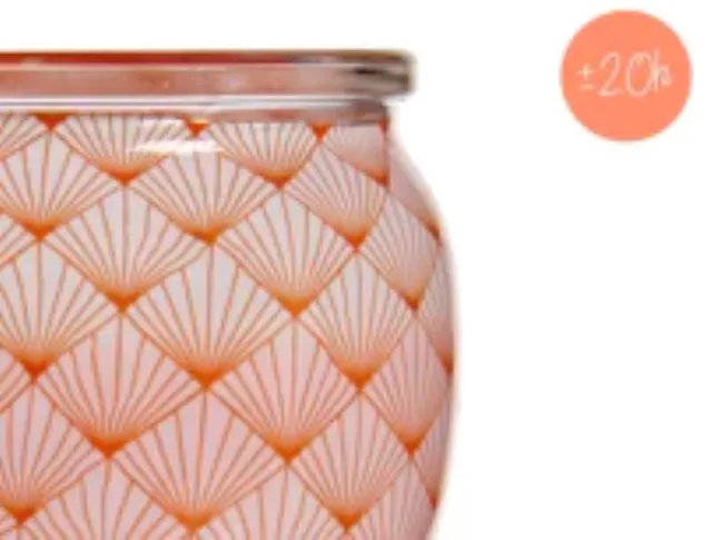 Acorde Geurkaars 3x Meloen oranje
