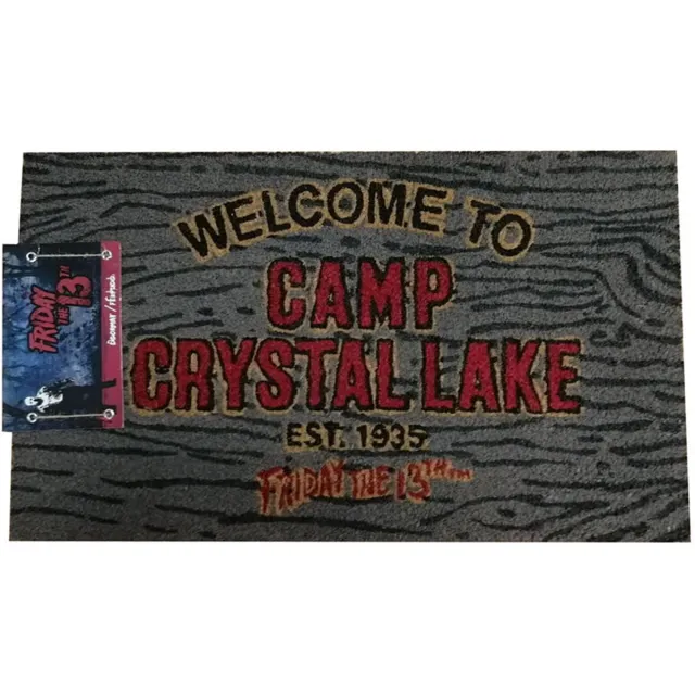 SD Toys Friday 13th Welcome Camp Crystal doormat Bonte kleuren