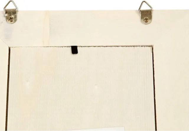 PacklinQ Lijst met spiegel, afm 20,8x15,9 cm, dikte 0,6 cm, 1 stuk Natural