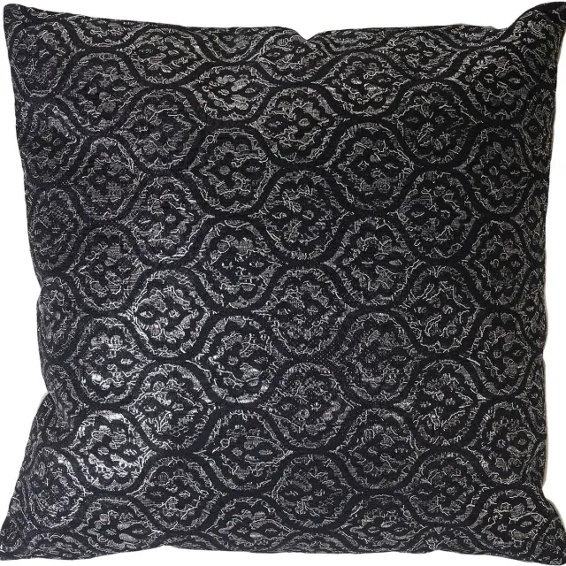 Cosmo Casa Decoratief Kussen - Woonaccessoires - 45x45 cm - Zwart
