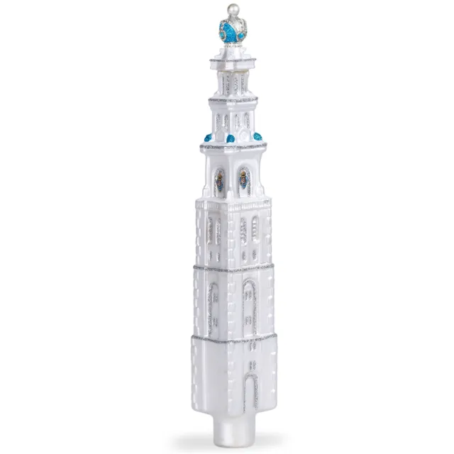 De ballen uit Kersthanger Westertoren piek Zilver