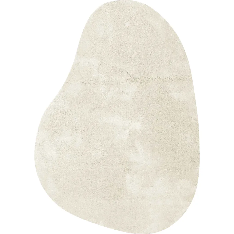 vidaXL Tapijt HUARTE Crèmekleurig 160 x 230 cm Polyester