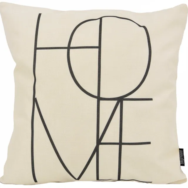 Gek op Kussens! HOME Kussenhoes | Katoen/Linnen | 45 x 45 cm beige