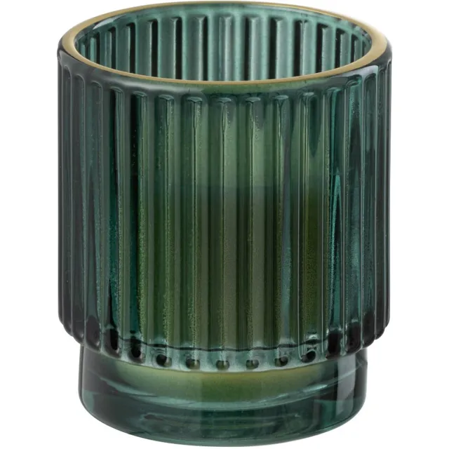 J-Line geurkaars Cedar Breeze - was - groen - small - 19U