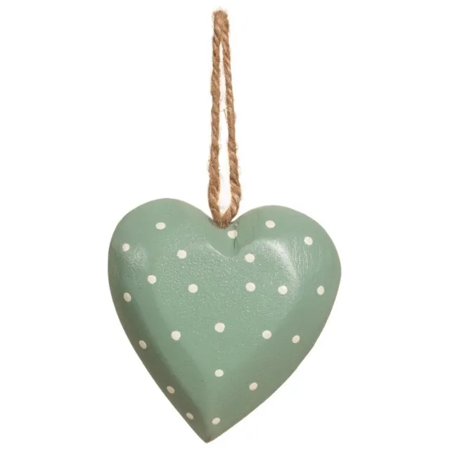 Sass & Belle Kersthanger hartje kerstbal polkadot - Sass & Belle Multi