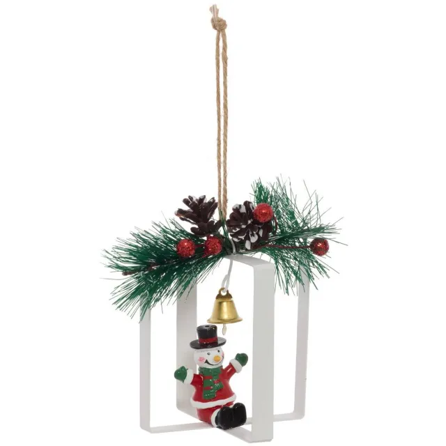 Atmosphera Créateur d'intérieur® SDN MET KADO DECO BN 11CM Blanc