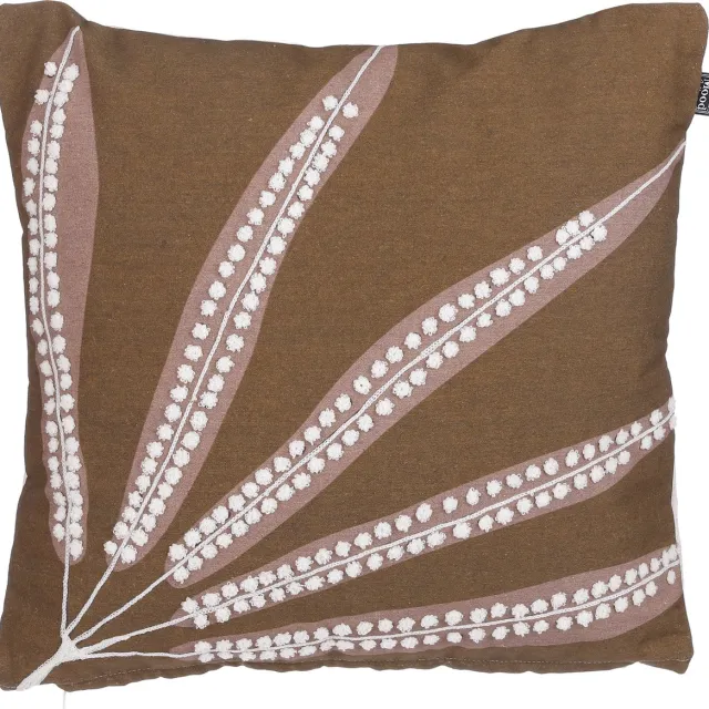 In The Mood Collection Seattle Sierkussen - L50 x B50 cm - Bruin