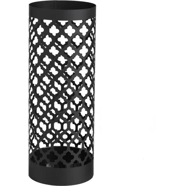 Imperatoris Paraplubak - Parapluhouder - Vrijstaand Umbrella Stand - Rond - zwart - 49 cm Hoog