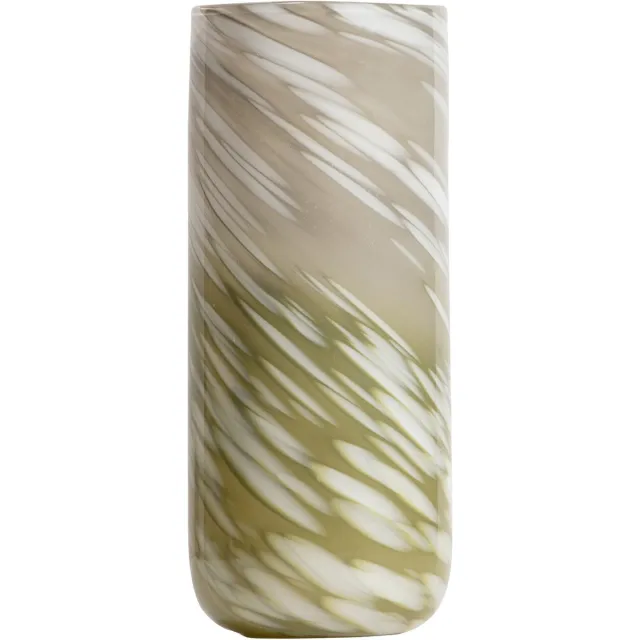 WOOOD Exclusive Olan Vaas - Glas - Multi - 35x15x15