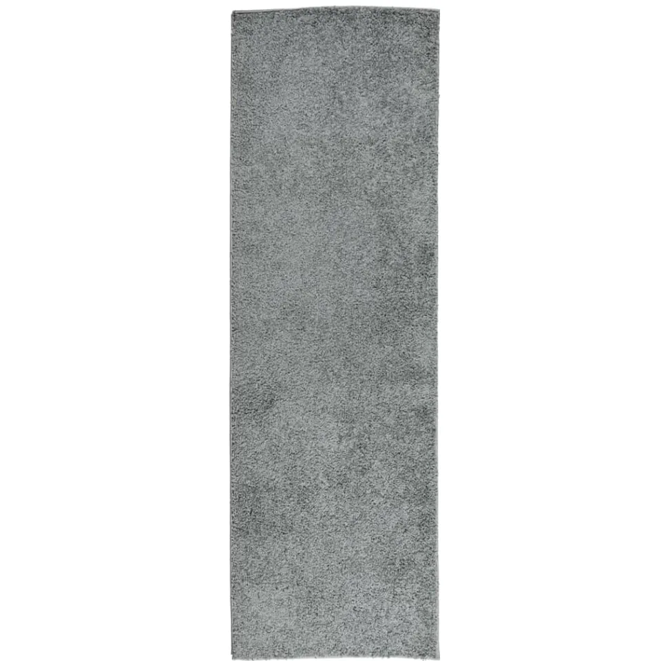 vidaXL Vloerkleed PAMPLONA shaggy hoogpolig modern 80x250 cm groen, foto 5