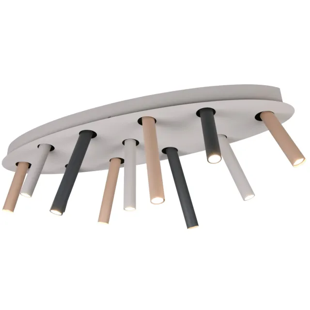 Trio TERLOA - Plafondlamp - Multicolour - excl. 11x GU10 4 W