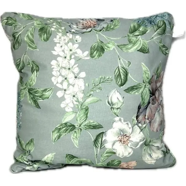 Madison sierkussen 50x50 cm Fiori grey nvt
