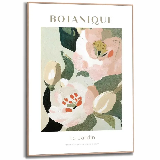 Reinders Schilderij Botanique - 70 x 50 - Hout - REINDERS Botanique Hout