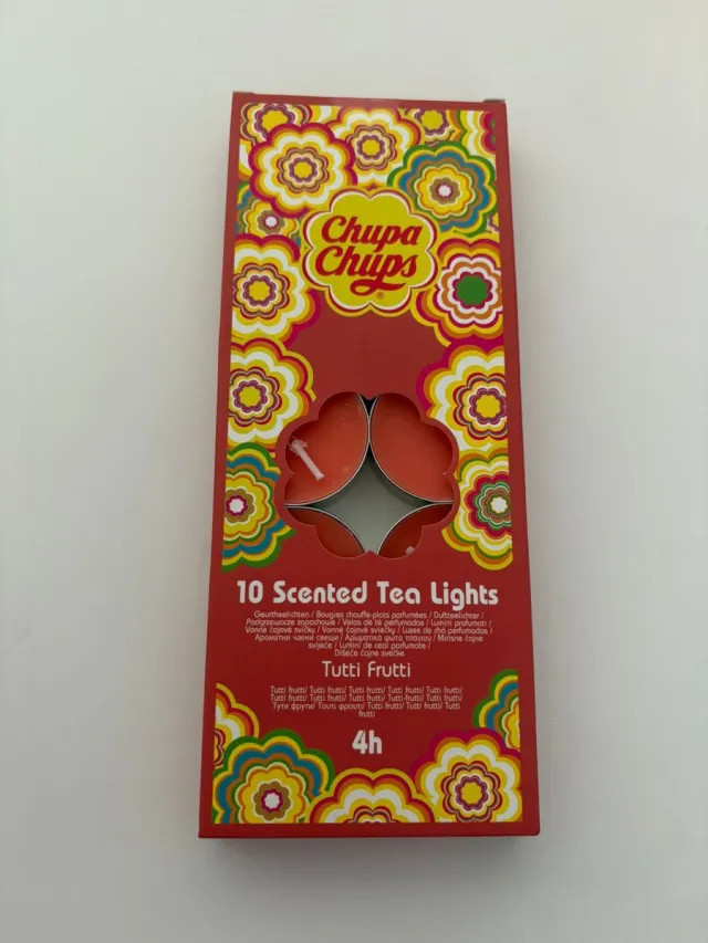Chupa Chups Waxinelichtjes met geur 10 stuks - Tutti Frutti