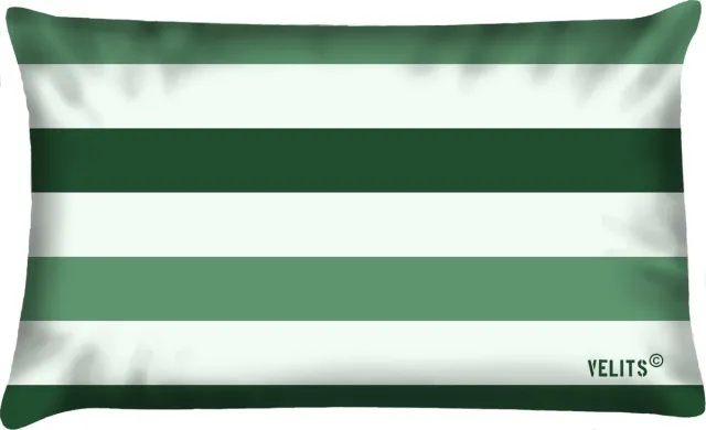 Velits outdoor Sierkussen - Buitenkussen Groene Vingers Waterafstotend Bootkussen Admiraal - Groen - 60 Cm X 40 Cm