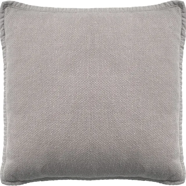 Dutch Decor BOWIE - sierkussen 45x45 cm - gewassen katoen - Driftwood - taupe - Inclusief binnenkussen - Luxe kussens voor woonkamer & bank
