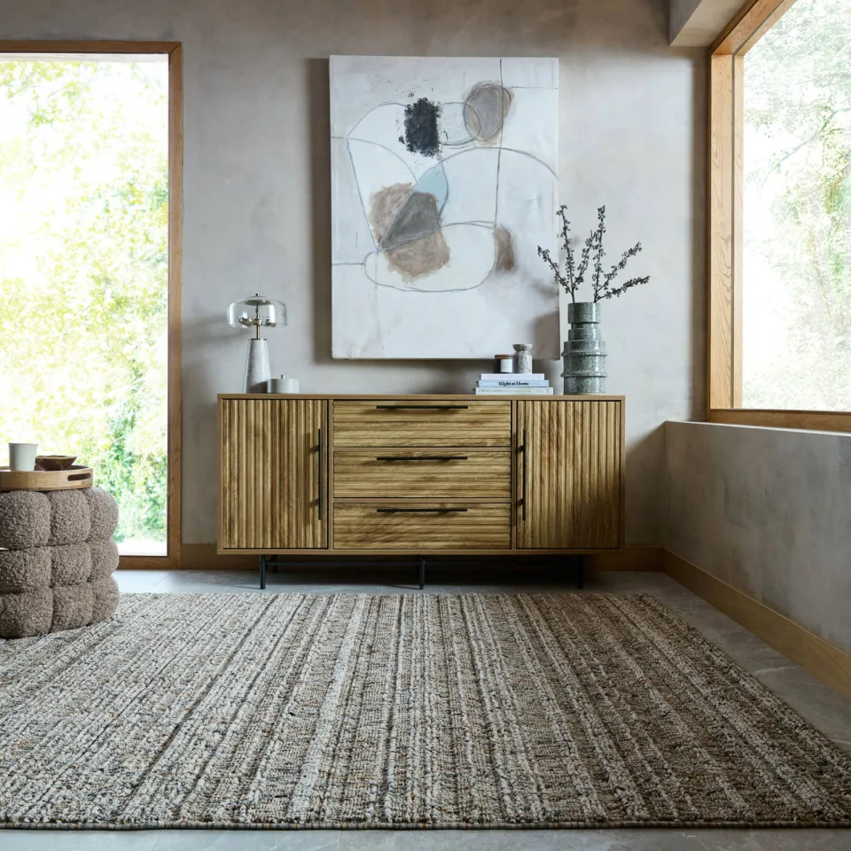 Flair Rugs hoogpolig rechthoekige vloerkleed 150x80 cm - naturel, foto 2