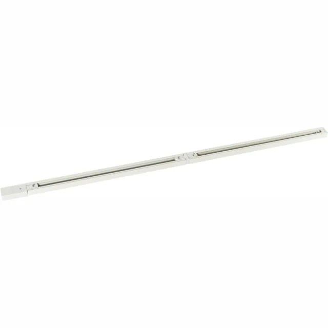 QAZQA iconic - Moderne Spot railsysteem verlichting, railverlichting geschikt voor led - H 108.8 cm - Wit - Woonkamer | Slaapkamer | Keuken Wit Rail 1